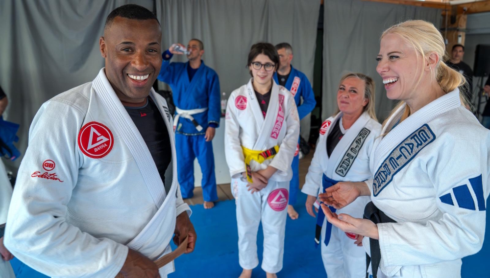 Allenamento di Brazilian Jiu Jitsu a Roma EUR con metodo Gracie Barra