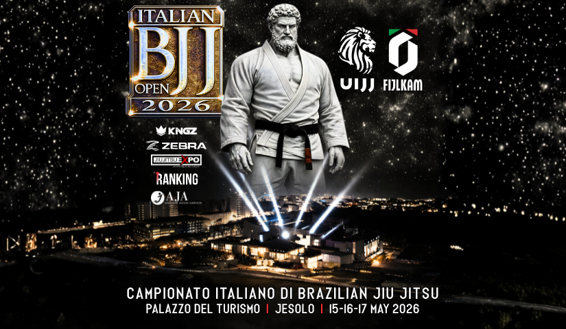 ITALIAN BJJ OPEN 2026 - Venerdì Sabato Domenica 15/16/17 Maggio 2026